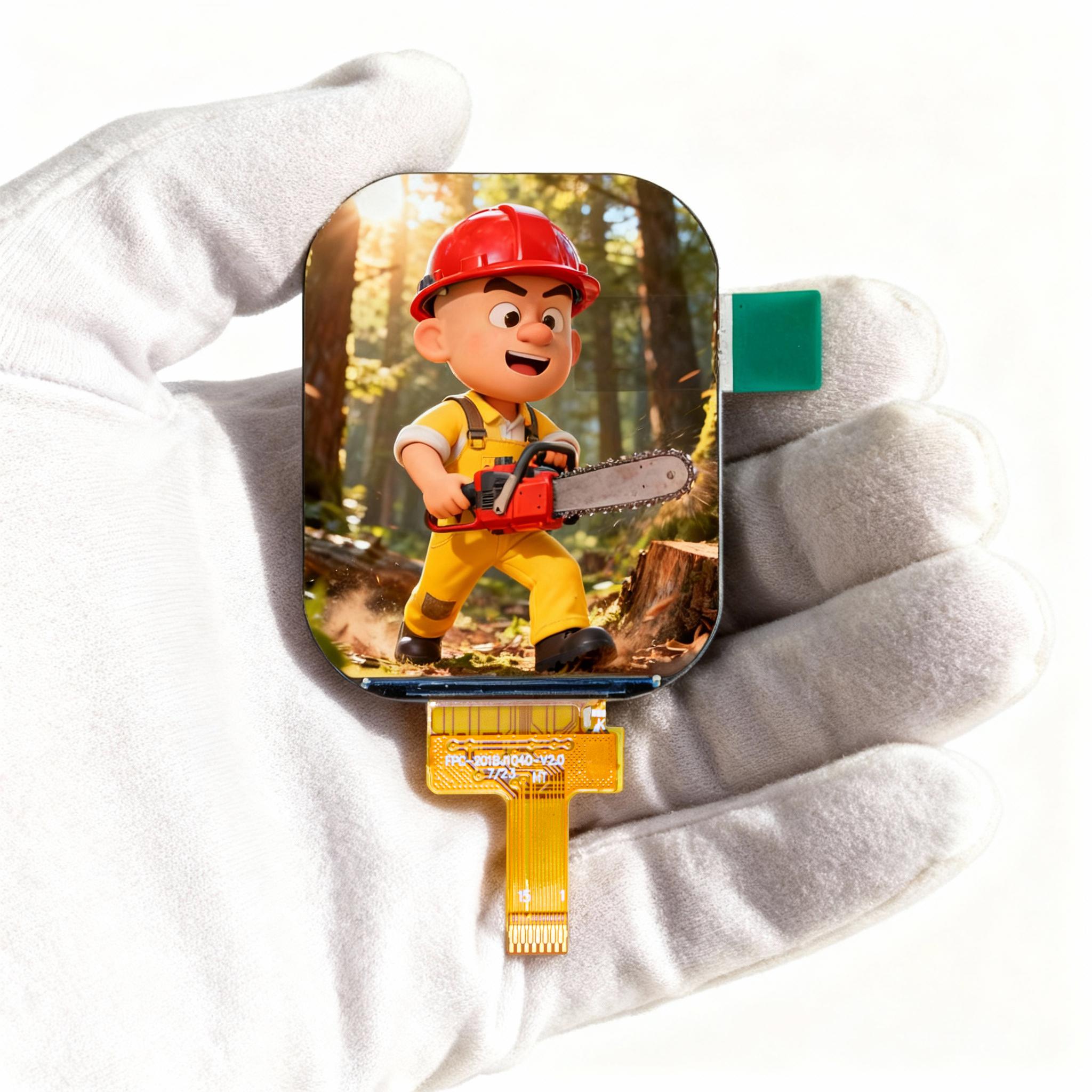 2.0寸tft液晶显示屏 240x296lcd小尺寸TFT201BJ1040-15A