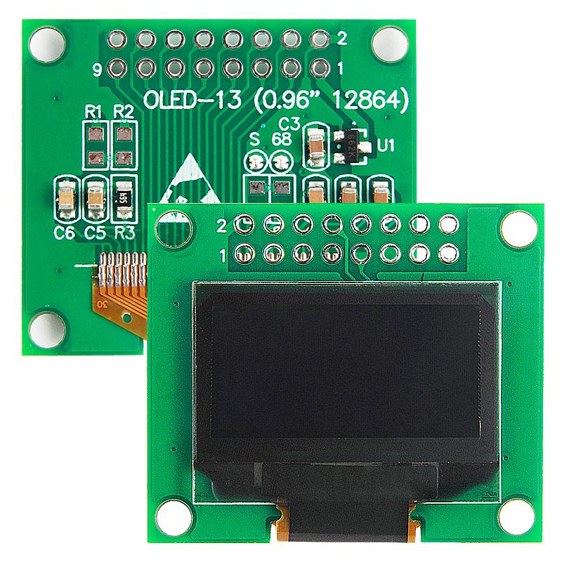 12864OLED显示屏0.96寸12864OLED-13